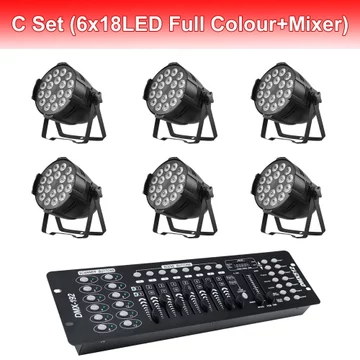 Kaiy 3W 54 Lampu Panggung Led Par Full Colour Moving Bead Beam Light Disco Par Light Led Mini