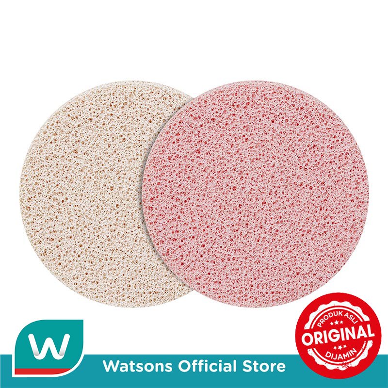 Jual Watsons Facial Sponge 2'S | Shopee Indonesia
