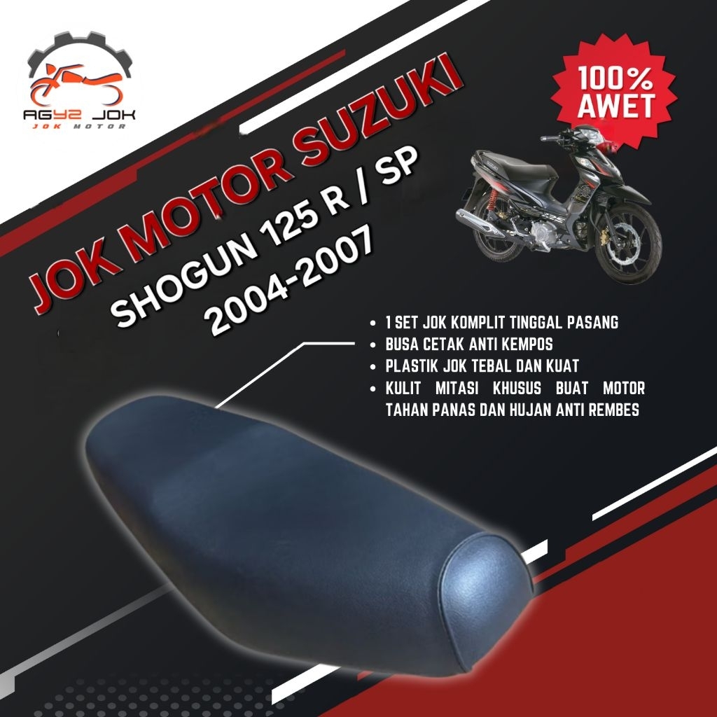 Jual Jok motor shogun 125 jok suzuki shogun 125 R / SP 2004-2007 ...