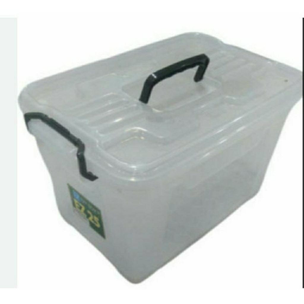 Jual Box Container CB 25 Liter EZY Bening Transparan Shinpo Handy ...