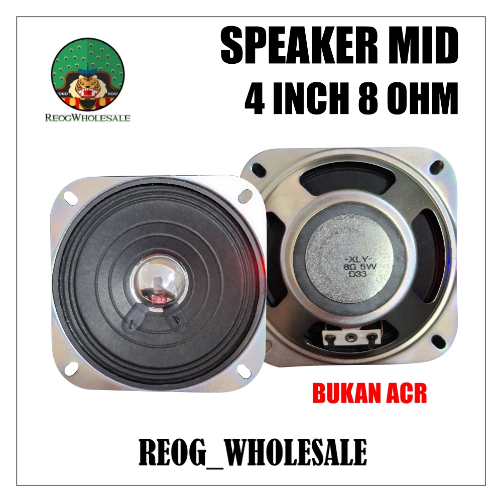 Jual SPEAKER INCH MAGNET SEDANG OHM 3-20 WATT FULL RANGE
