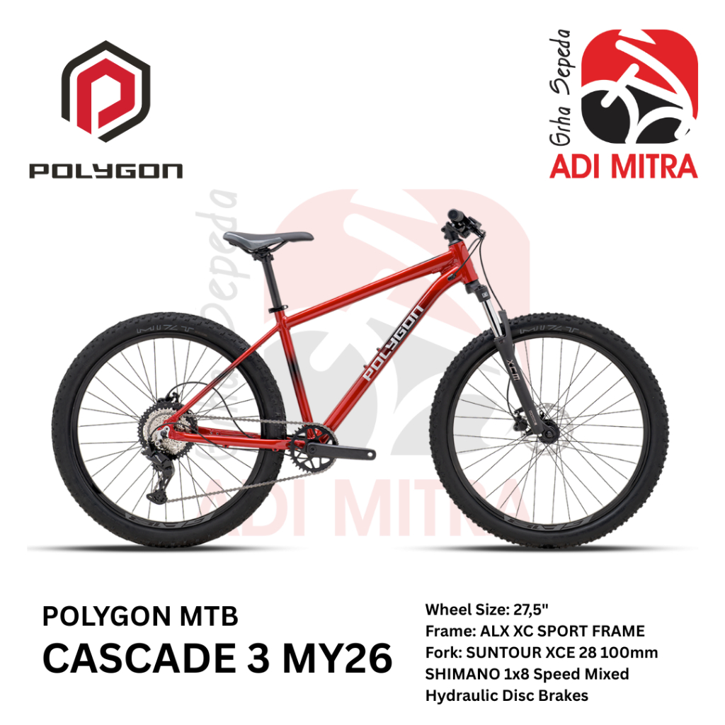 Jual Polygon Cascade 3 IN MY26 [27.5 Inch] Sepeda MTB | Shopee Indonesia