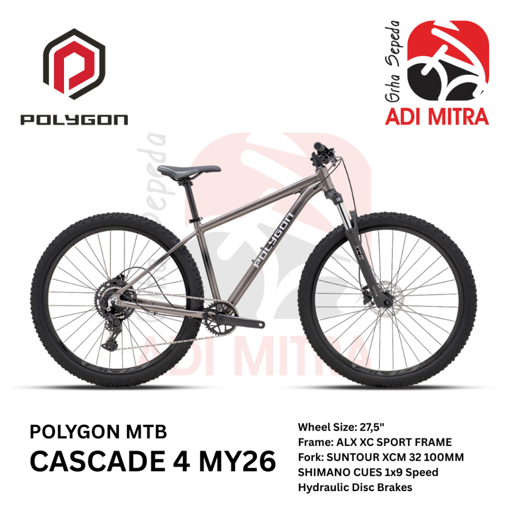 Jual Polygon Cascade 4 IN MY26 [27.5 Inch] Sepeda MTB | Shopee Indonesia