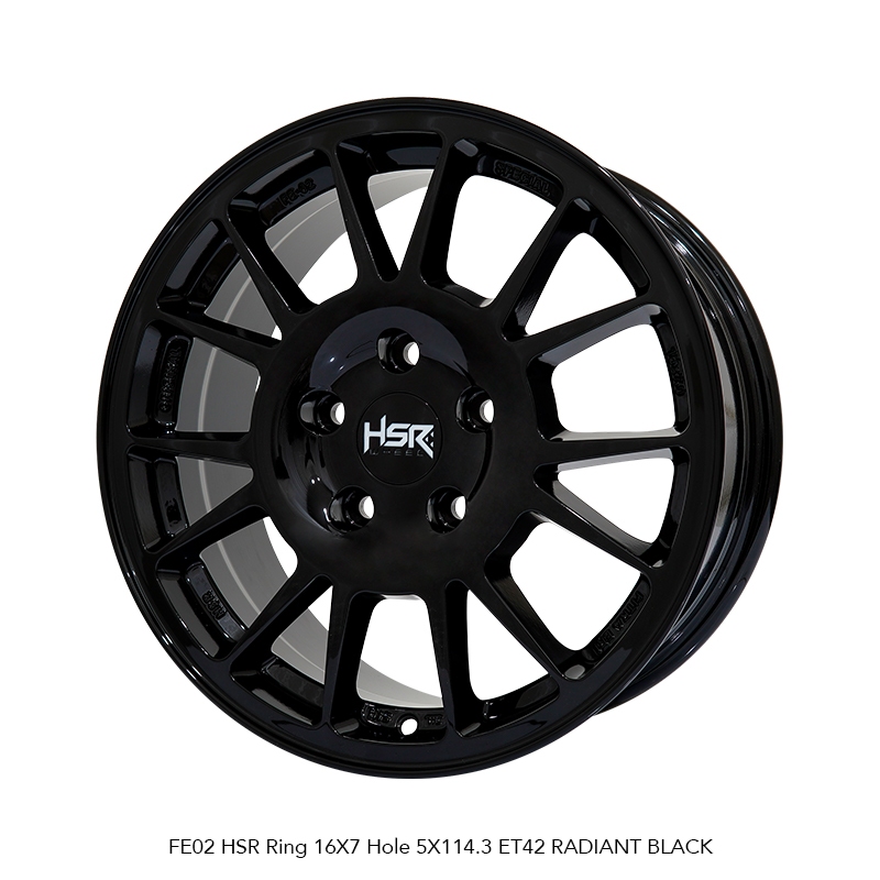 Jual VELG MOBIL FE02 HSR R16X7 H5X114,3 ET42 SANDY BLACK Cocok Mobil ...
