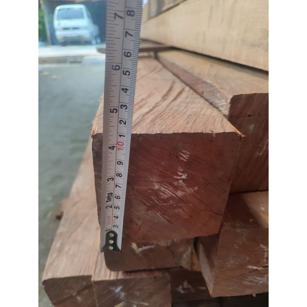 Jual BALOK KAYU ULIN RUSTIC ASLI KALIMANTAN 10x10 x 400 cm | Shopee ...