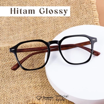 Groovy Eyewear Frame Kacamata Photocromic Kamal Minus Normal Blueray Bluecromic Antiradiasi