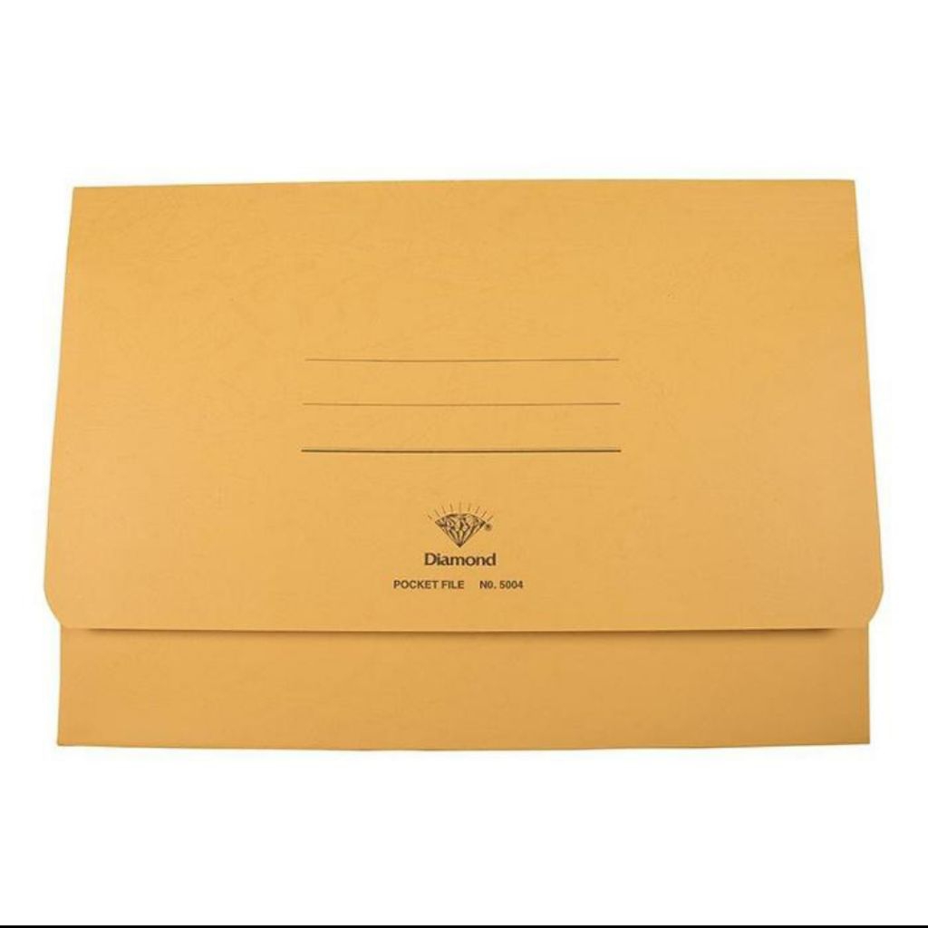 Jual Map Diamond 5004 / Map Pocket File ( 1 dus isi 50 pcs ) | Shopee ...