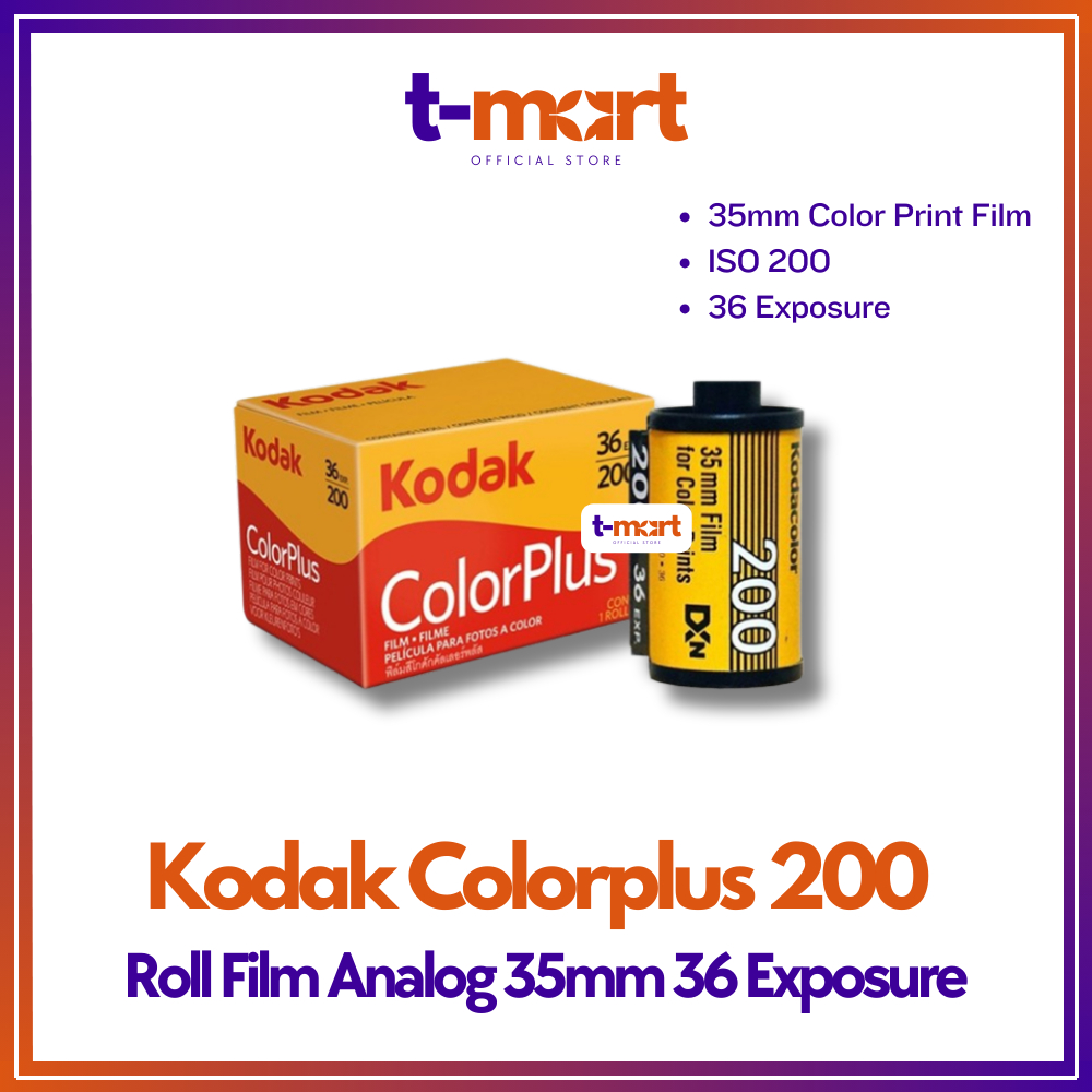 Jual Kodak ColorPlus 200 Film 35mm | ISO 200 | 36 Exp | Film Kamera ...