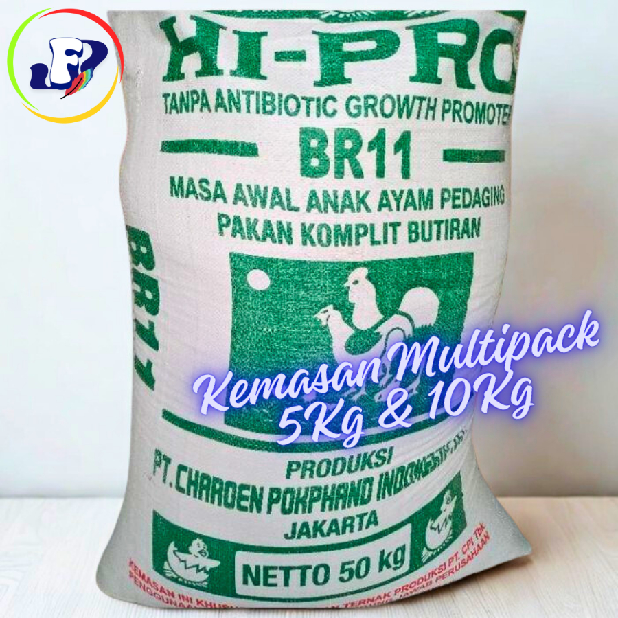 Jual Pakan Ayam Voer Hi-Pro BR11 Kemasan Multipack 5Kg dan 10Kg ...
