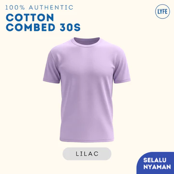 Premium Kaos Polos Cotton Combed 30s Lengan Pendek