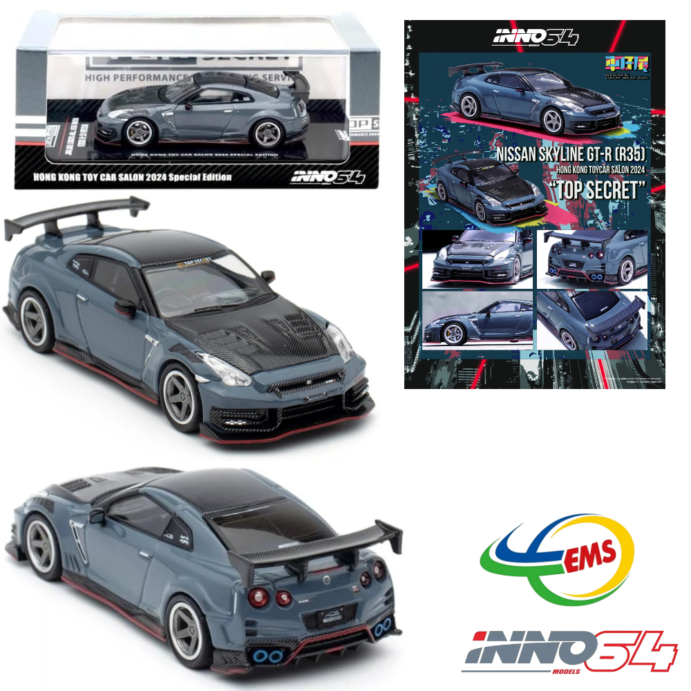 Jual IN64-R35TS-HKT24 - INNO64 1/64 NISSAN GT-R (R35) 