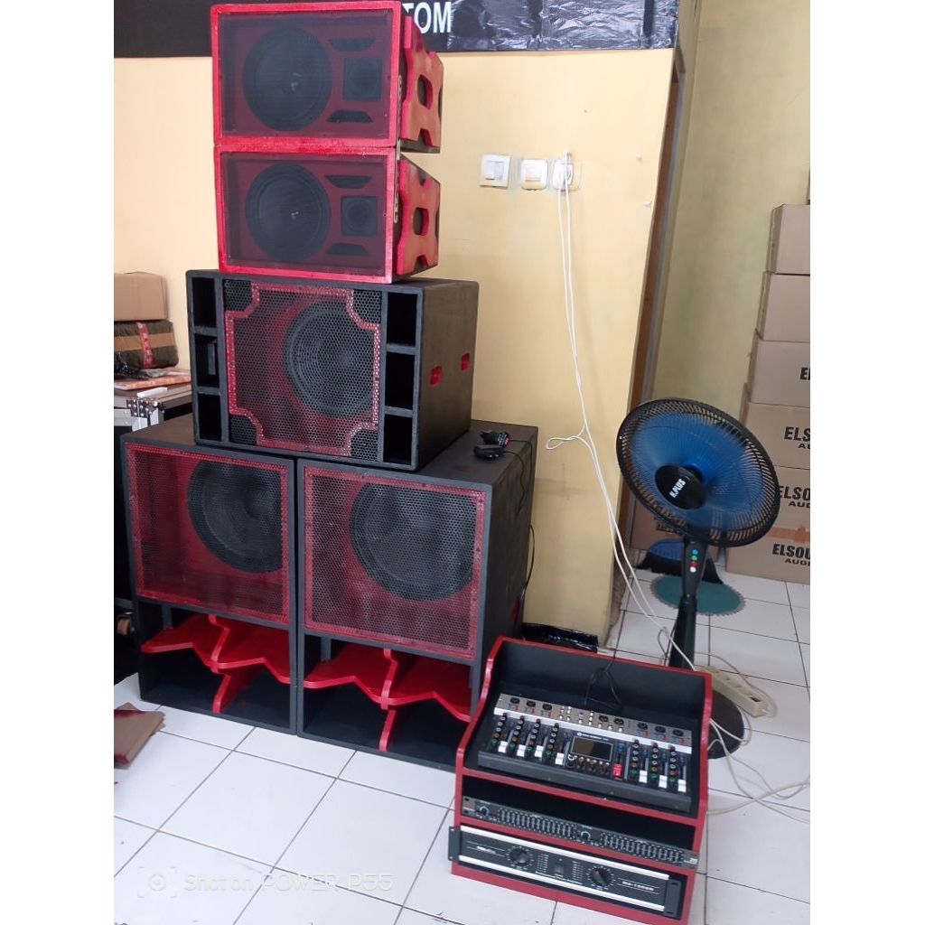 Jual paket sound sistem 15 inc komplit siap glerr | Shopee Indonesia