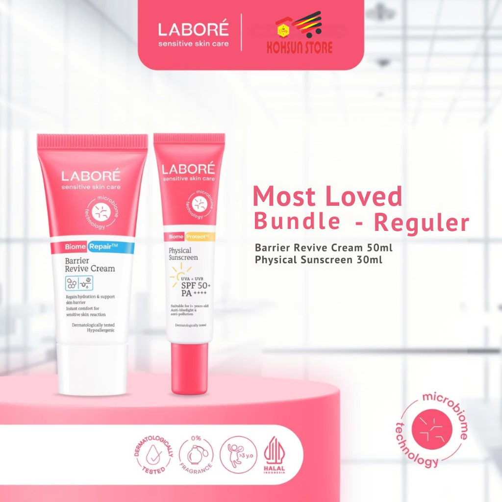 Jual Labore Most Loved Paket Bundle - Labore Revive Cream + Physical ...