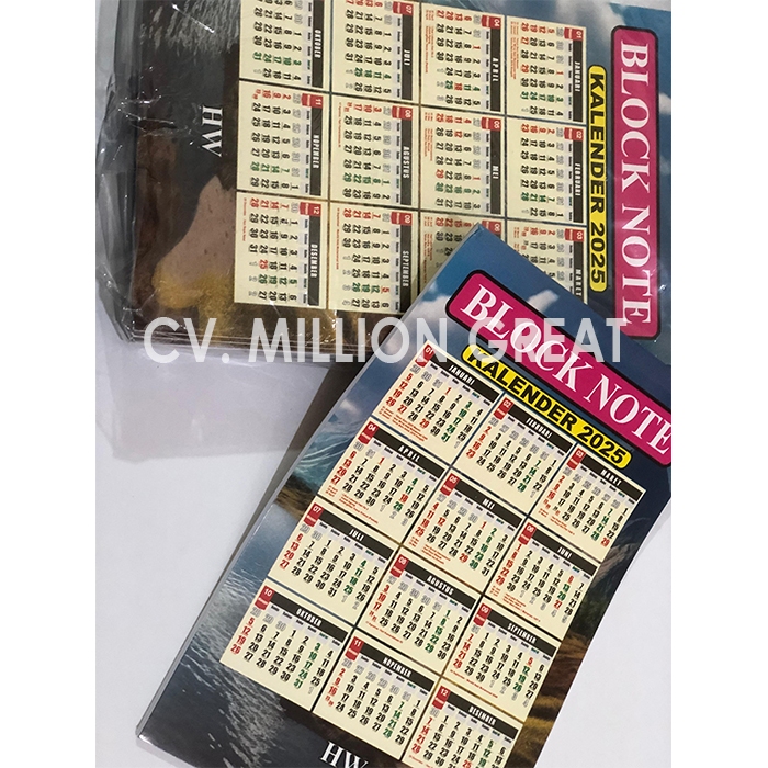 Jual Notes Kalender merek HW ukuran b6 | Shopee Indonesia
