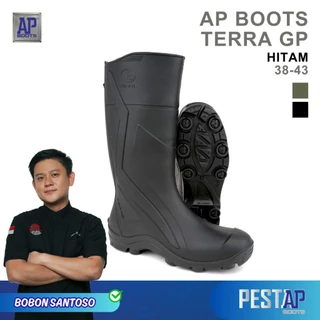 AP Boots TERRA GP Hitam - Sepatu Boot PVC