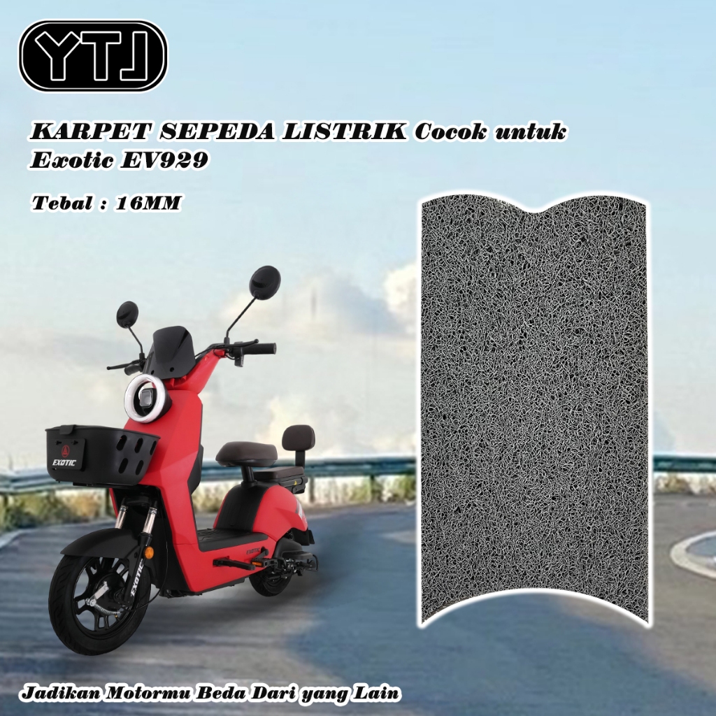 YTJ Karpet Sepeda Listrik Mie Bihun EXOTIC EV 929
