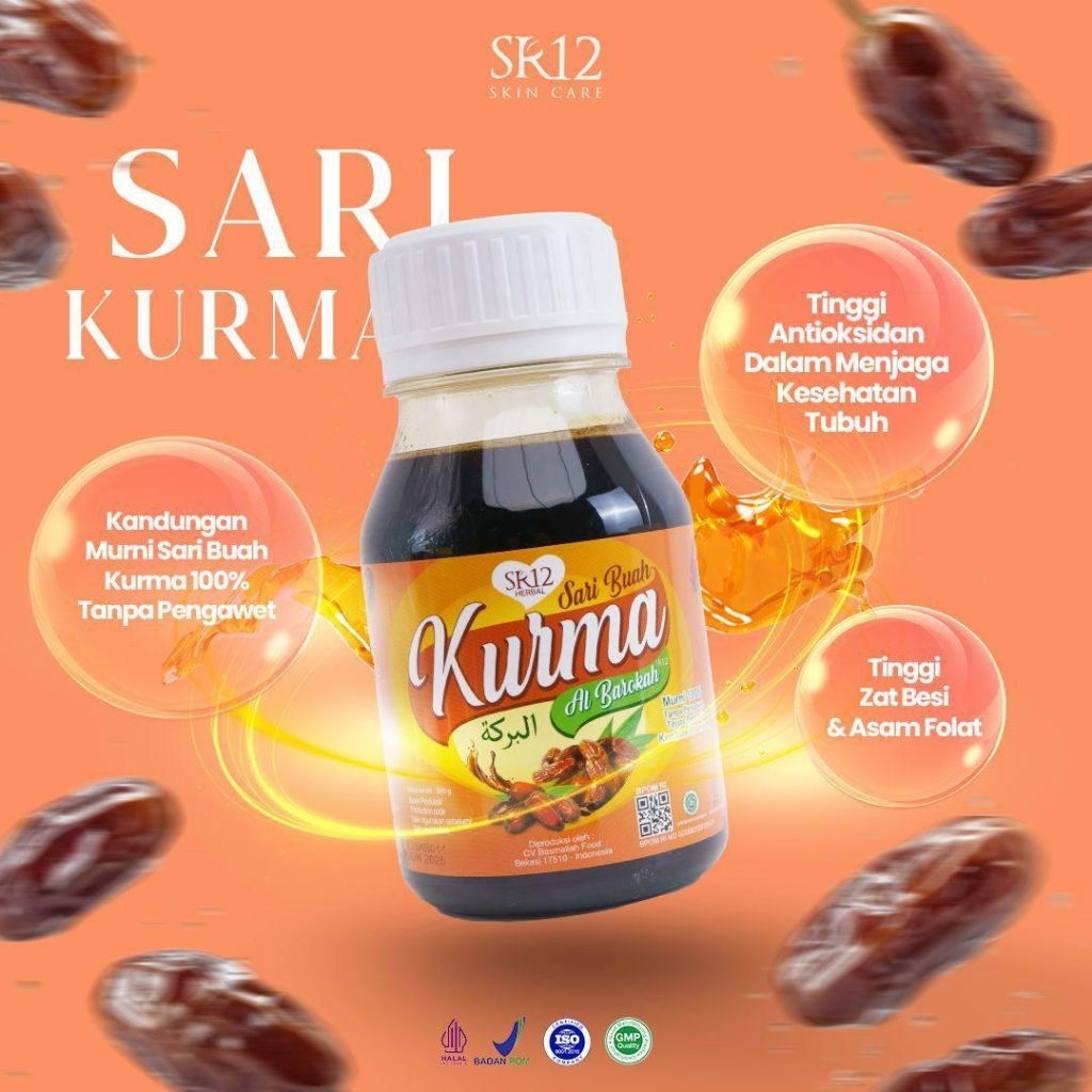 Jual Sari Kurma SR12 100% Sari Buah Kurma Rasa Enak Menjaga Kesehatan ...