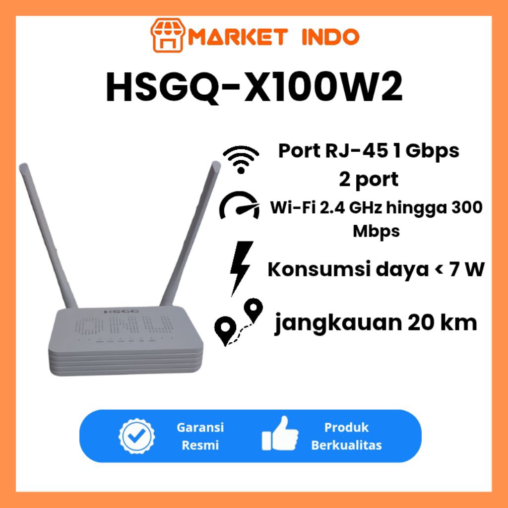 Jual Router Modem HSGQ X100W2 GPON EPON | Shopee Indonesia