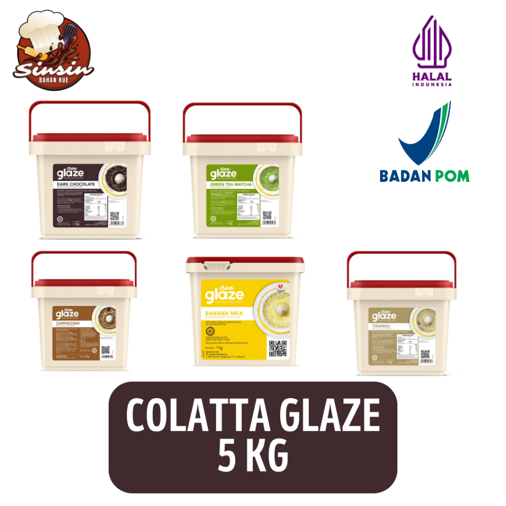 Jual Colatta Glaze Kaleng [5KG] | Shopee Indonesia