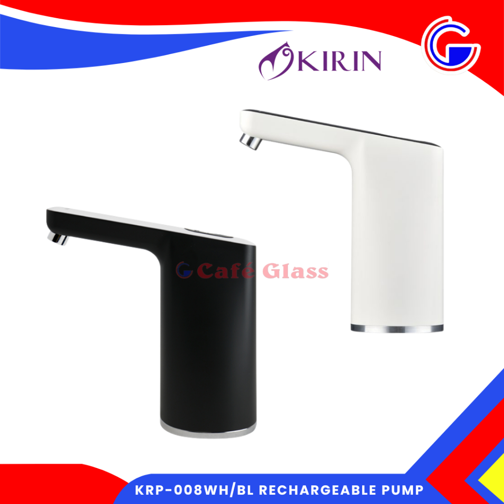 Pompa Air Minum Rechargeable - Travel Pump - Pompa Galon Minum Kirin Krp-008Wh