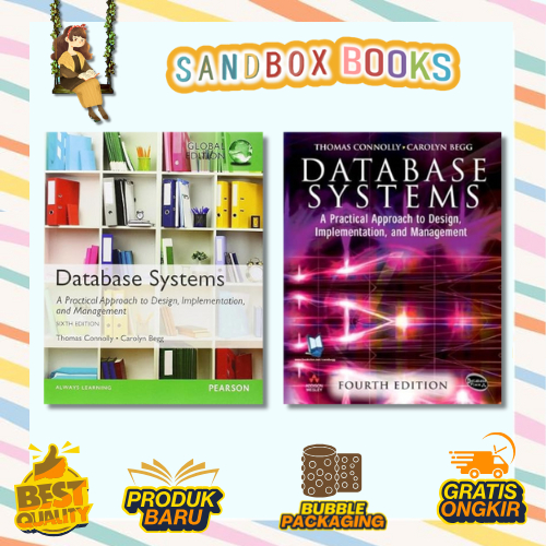 Jual DataBase Systems: A Practical Approach to Design Implementation ...