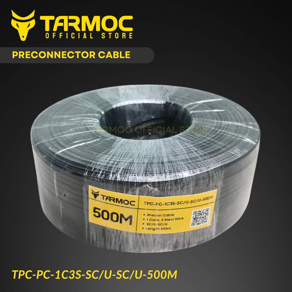 Jual Tarmoc TPC-PC-1C3S-SC/U-SC/U-500M | Preconnectorized Drop Cable ...