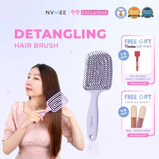 NVMEE - Sisir Besar Kotak Model Khusus Anti Nyangkut Dan Anti Kusut