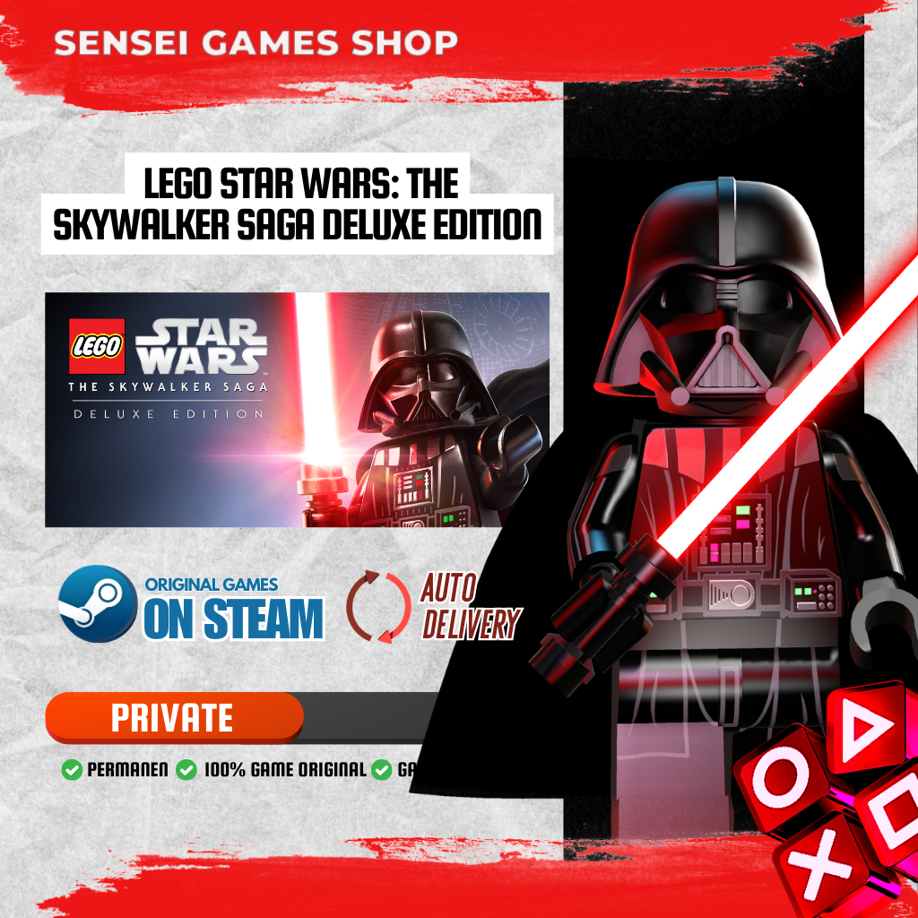 Jual [BONUS STEAM KEY] LEGO Star Wars: The Skywalker Saga Deluxe