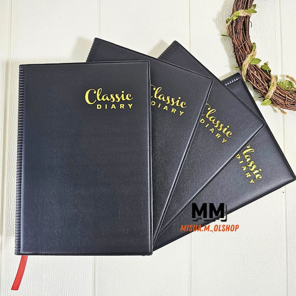 Jual AGENDA CLASSIC DIARY TAHUN 2026 KERTAS HVS CREAM AGENDA TERBARU
