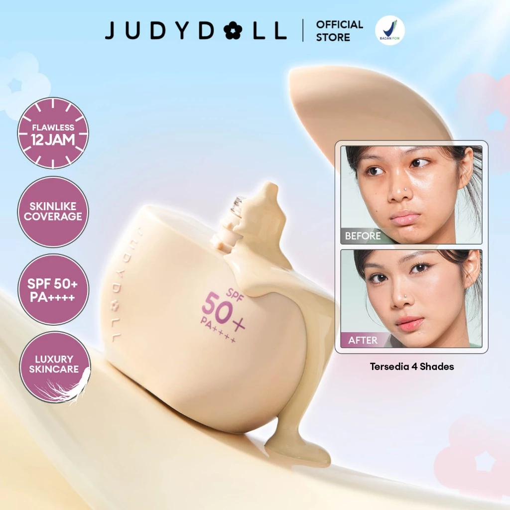 Pratinjau Judydoll Tinted Sunscreen SPF 50+ PA++++ - 40ml