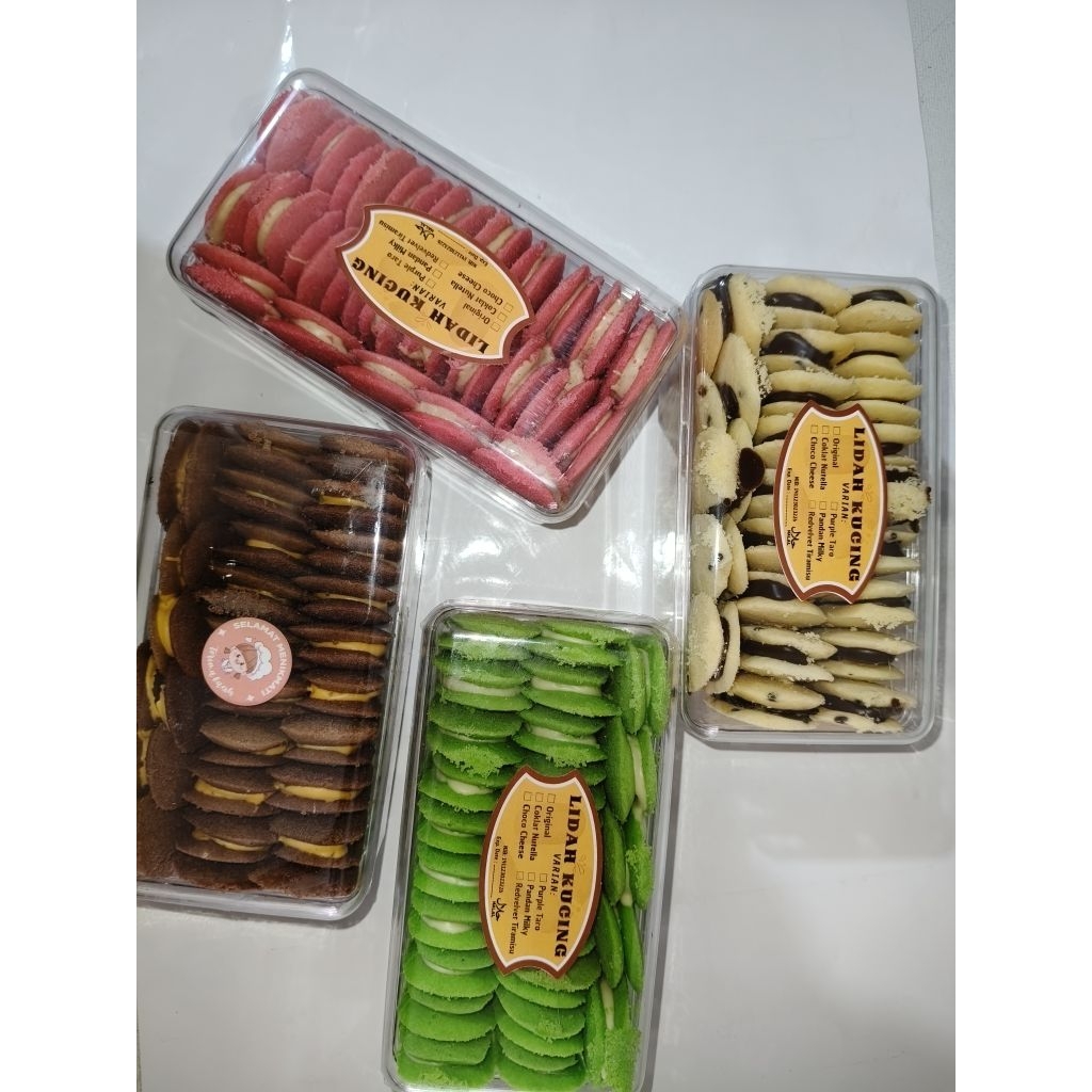 Jual KUE KERING LIDAH KUCING VARIAN RASA | Shopee Indonesia