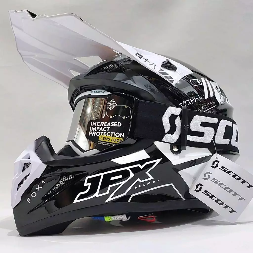 Helm Off-Road Scott JPX: Safety &amp; Stylish