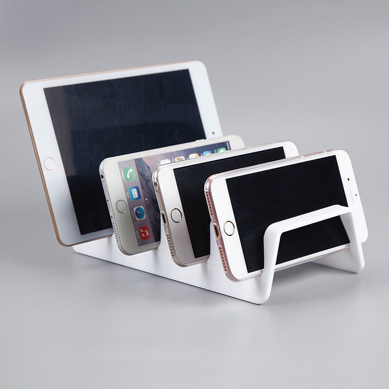 Jual CHARGING STAND HANDPHONE BENING || Rak Penyimpanan Ponsel Akrilik ...