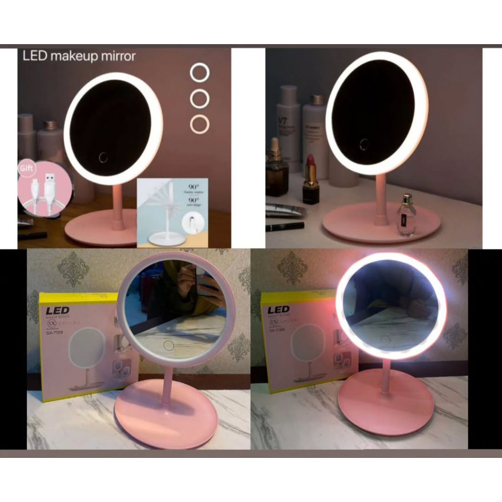 Jual Led mirror | kaca led touch | kaca cermin | kaca makeup | Shopee ...