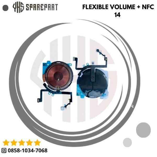 Jual FLEXIBLE VOLUME+NFC IP 14/14PLUS/14 PRO/14 PRO MAX ORIGINAL ...
