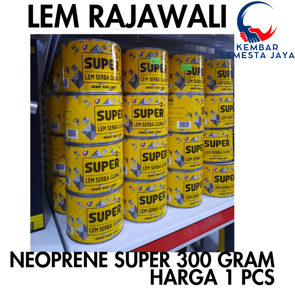 Jual LEM RAJAWALI FOX LEM NEOPRENE Lem Kuning SUPER 300 Gram Serbaguna ...