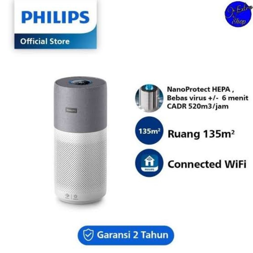 Jual PHILIPS Air Purifier AC3033 Philips Air Purifier 3000i series dan ...