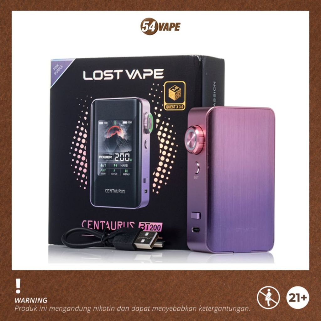 Jual Lost Vape Centaurus BT200 Box Mod 200W | Shopee Indonesia