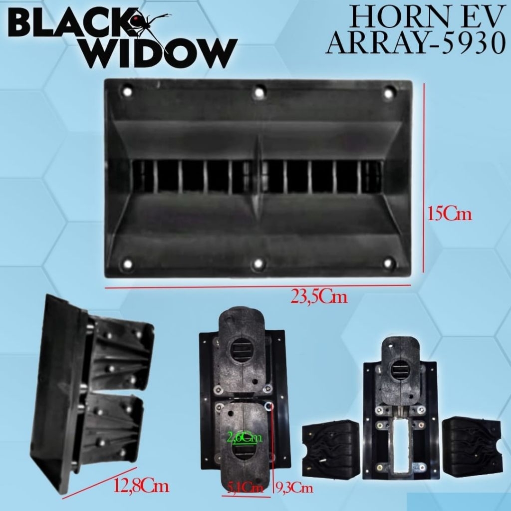 Jual HORN TWEETER HARMONIKA / CORONG LINE ARRAY EV IMPORT | Shopee ...