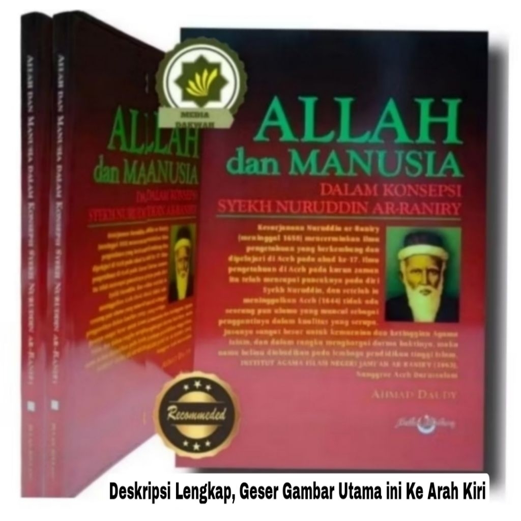Jual Buku ALLAH dan MANUSIA dalam KONSEPSI Syekh NURUDDIN AR-RANIRY UIN ...