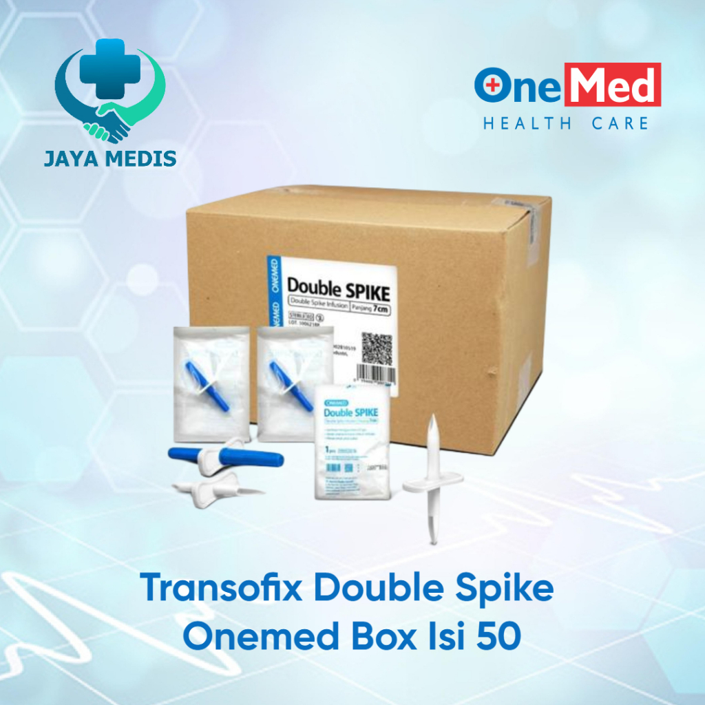 Jual Transofix Double Spike Infusion Onemed Alat Penusuk Botol Cairan ...
