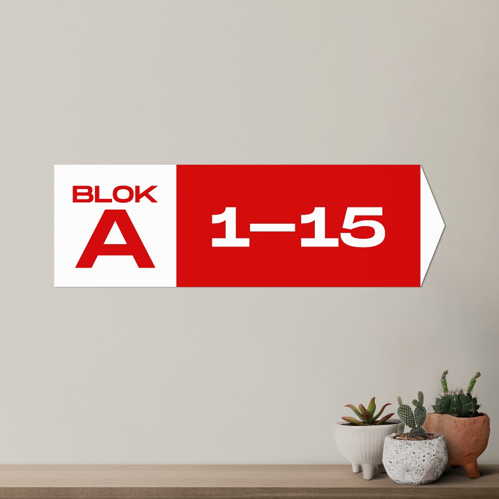 Jual Signage Arah Jalan & Lokasi – Papan Tanda Petunjuk untuk Area Umum ...