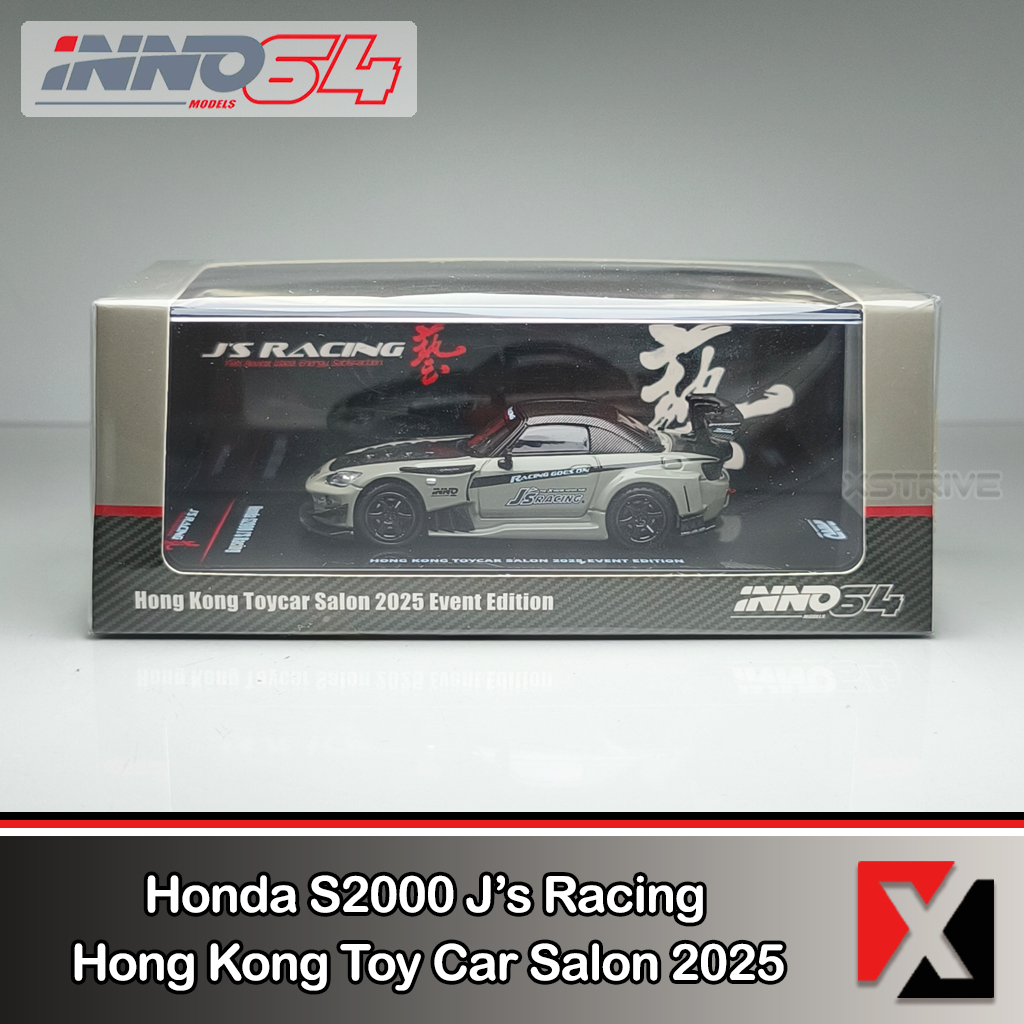 Jual INNO64 1:64 Honda S2000 J's Racing Hong Kong Toycar Salon 2025 ...