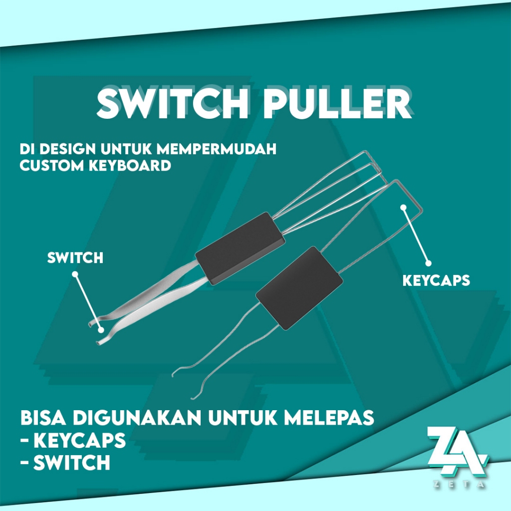 Jual Switch Puller Keycap Puller Mechanical Keyboard Penarik Switch ...