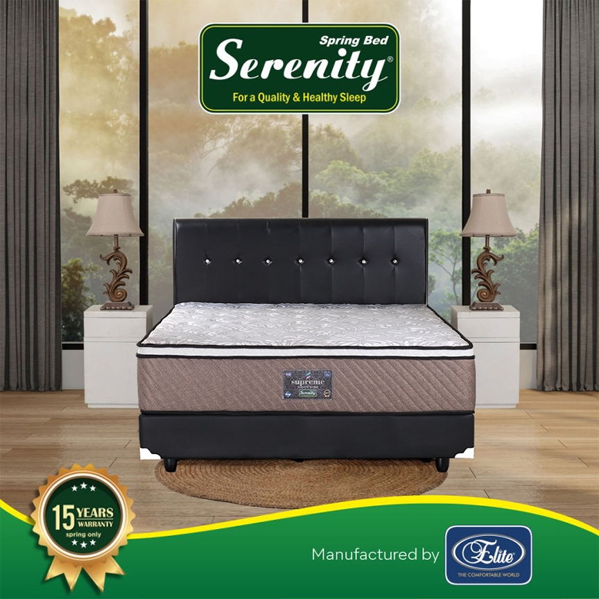 Jual Serenity Supreme Springbed | kasur Pocket Spring bed Elite ...