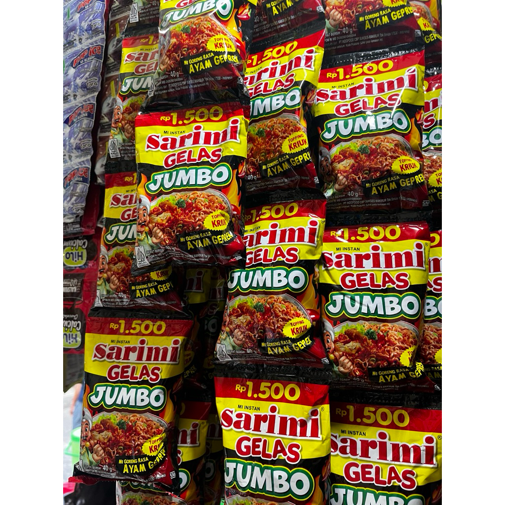 Jual Sarimi Gelas Jumbo Ayam Geprek | Sarimi Gelas Jumbo Seblak ...