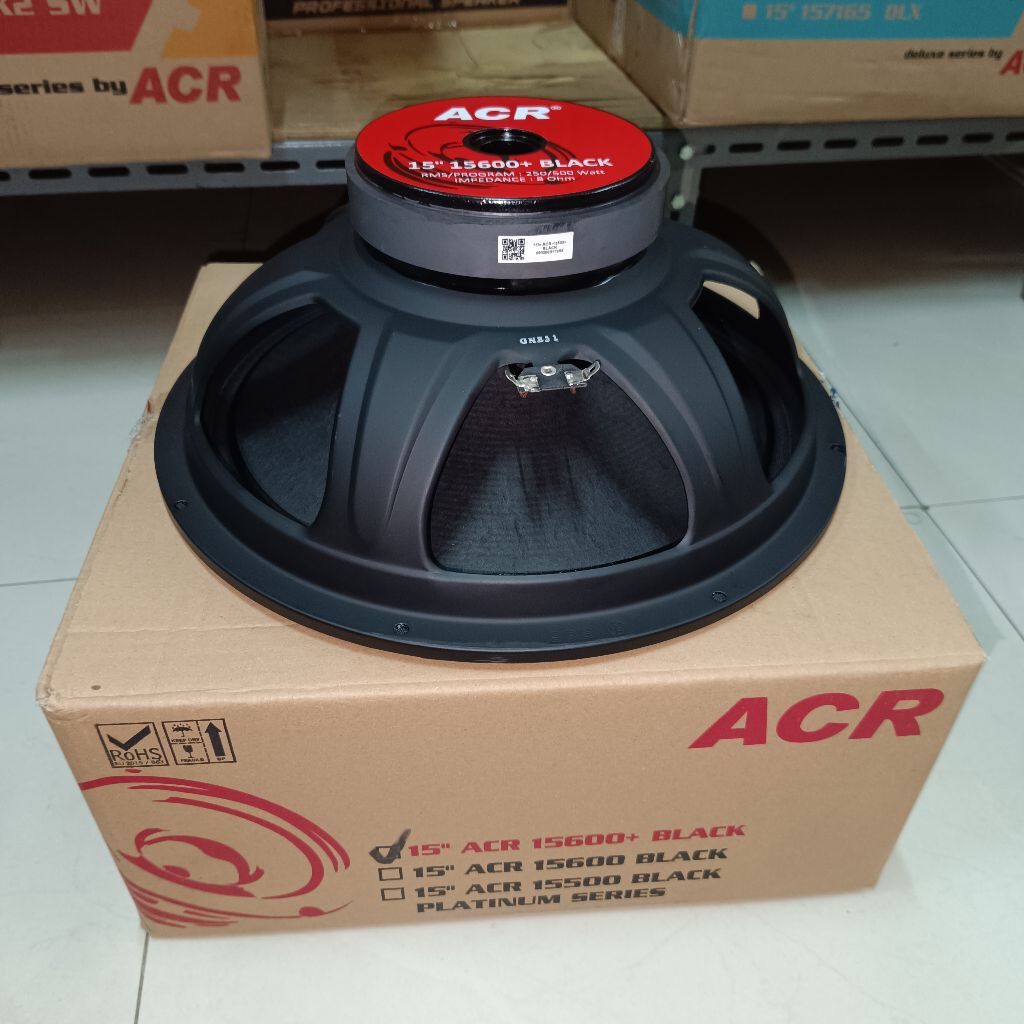 Jual Speaker ACR 15600+ Black Series Original Speaker 15 inch ACR
