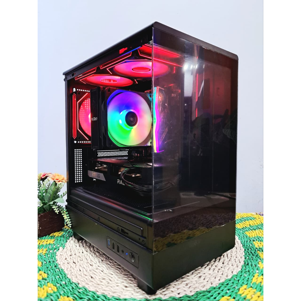 Jual Gaming PC Ryzen 5 5600 RX 6600 16GB DDR4 RGB NVMe Grafis Render ...