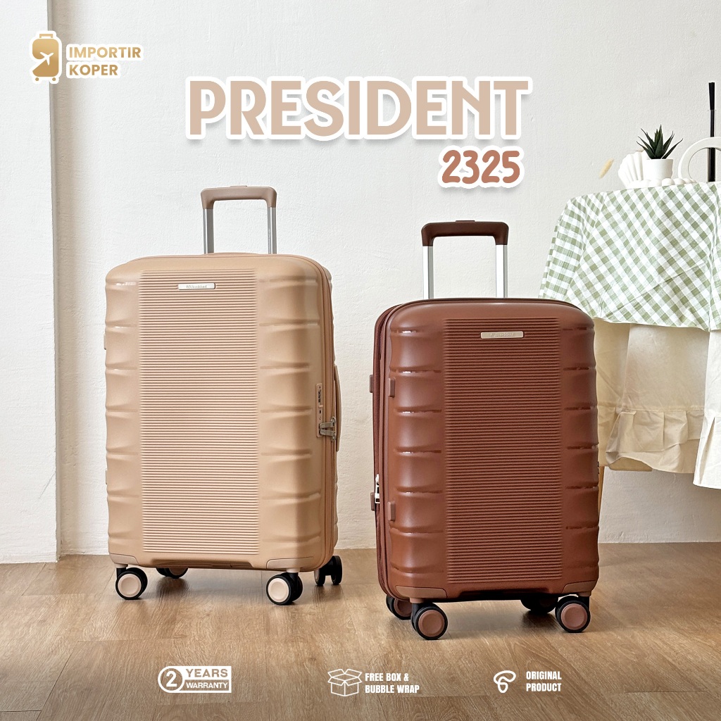 Jual Koper President Original Series 20 24 28 Inch TSA Lock Double ...