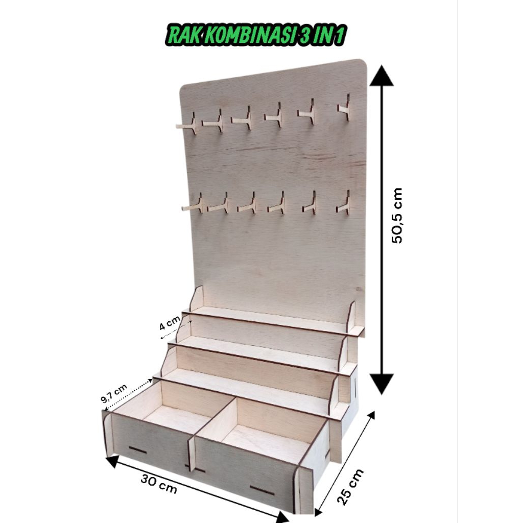 Jual Rak Display Kombinasi 3 in 1 | Shopee Indonesia